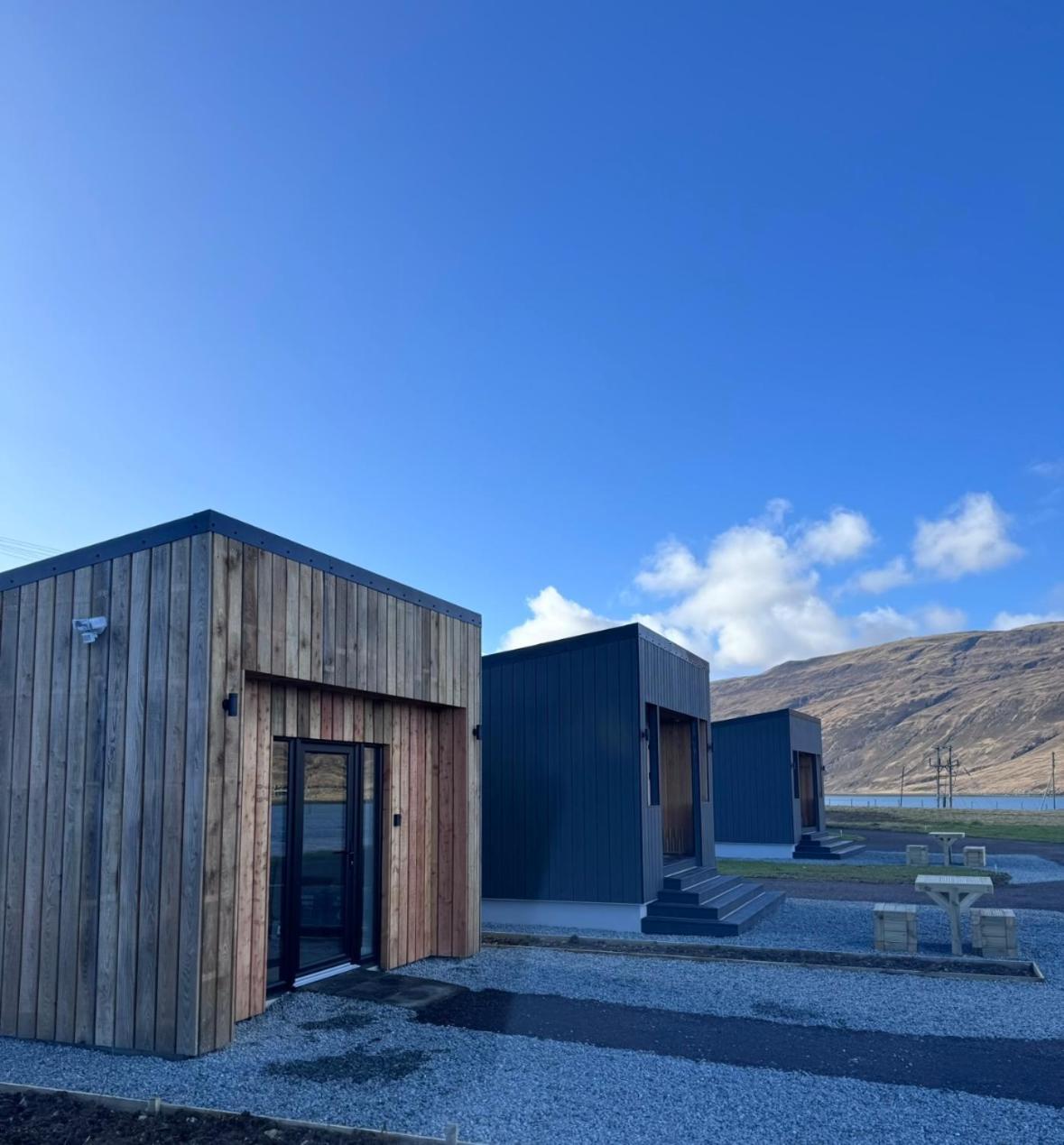 Angusfield Cabins Sconser Exterior foto